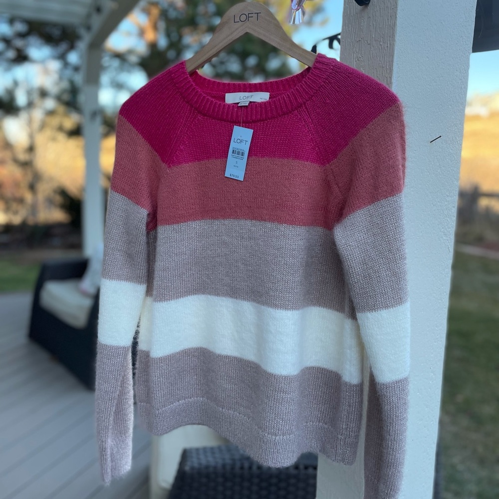 Loft Striped Sweater